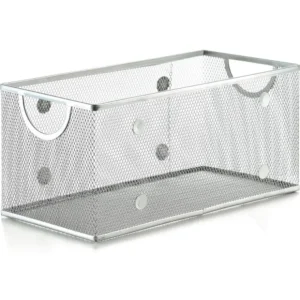 Mesh Open DVD, CD, Book Storage Basket 11 x 5.5 x 5 - cozylivehome.com | we sell a wide range of comfortable household items* Shop All