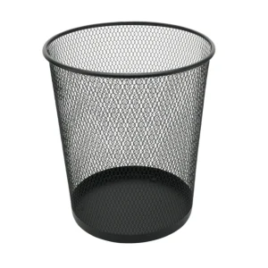 Mesh Round Wastebasket Large Black - cozylivehome.com | we sell a wide range of comfortable household items* Housewares