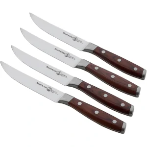 MESSERMEISTER L8684-5/4S Avanta Pakkawood 4 Piece Fine Edge Steak Knife Set - cozylivehome.com | we sell a wide range of comfortable household items* Housewares