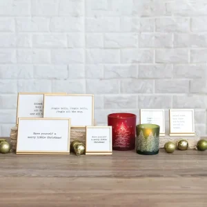 Metal & Glass Frame w/ Easel & Saying 3" - cozylivehome.com | we sell a wide range of comfortable household items* Shop All