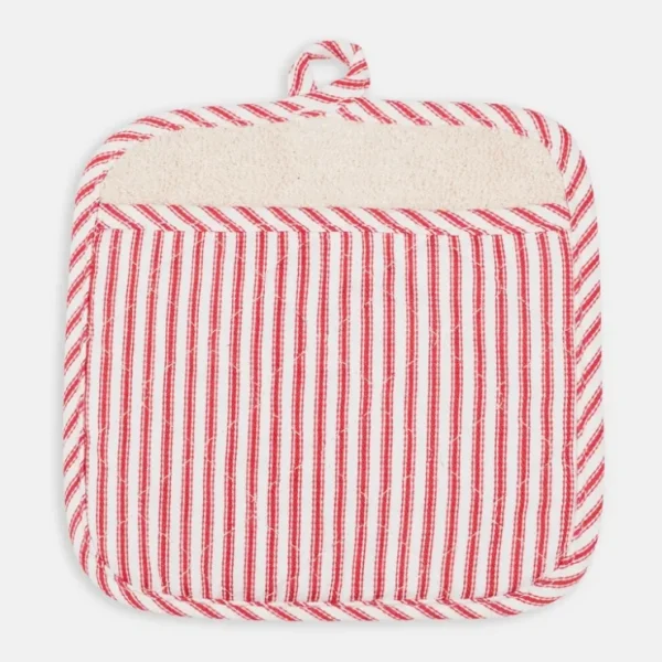 METRO STRIPE TERRY LINED POTT MITT RED - cozylivehome.com | we sell a wide range of comfortable household items* Shop All