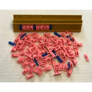 Mini Block Font Set Of 100 With Holder - cozylivehome.com | we sell a wide range of comfortable household items* Shop All
