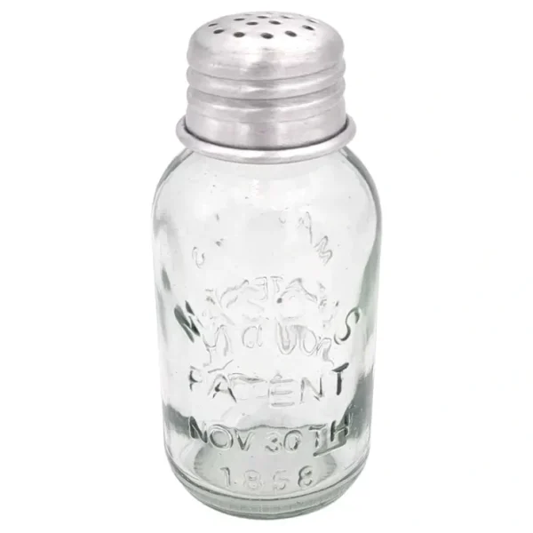Mini Mason Jar Salt & Pepper Shakers: Single Aluminum - cozylivehome.com | we sell a wide range of comfortable household items* Shop All