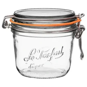 500ml Tapered French Glass Preserving Jar W Airtight - cozylivehome.com | we sell a wide range of comfortable household items* Housewares