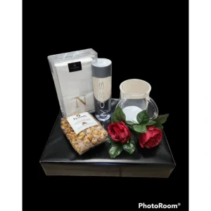 MM16 Lucite Marble Wash Cup with Guest Towel Holder - cozylivehome.com | we sell a wide range of comfortable household items* Shop All