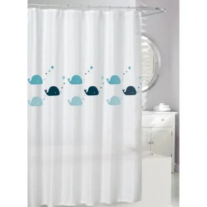 Moda Whales Shower Curtain - cozylivehome.com | we sell a wide range of comfortable household items* Shop All