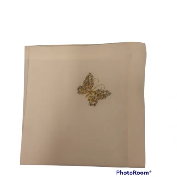 NAP-BTF META... BUTTERFLY NAPKIN 20X20: METALIC - cozylivehome.com | we sell a wide range of comfortable household items* Shop All