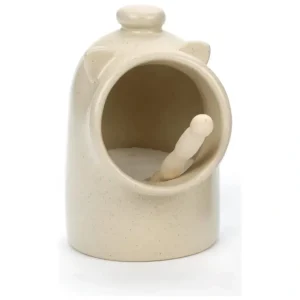 Oat Stoneware Salt Pig - cozylivehome.com | we sell a wide range of comfortable household items* Shop All