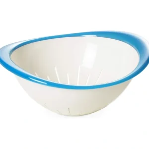 Omada - Trendy, Turquoise Edge, Colander , 10.25" - cozylivehome.com | we sell a wide range of comfortable household items* Housewares