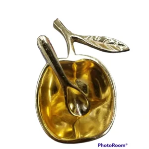 Open Mini Apple Honey Dish Gold - cozylivehome.com | we sell a wide range of comfortable household items* Shop All
