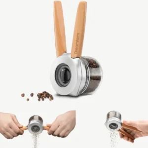 ORTWO CERAMIC SALT & PEPPER MILL BEECHWOOD - cozylivehome.com | we sell a wide range of comfortable household items* Shop All