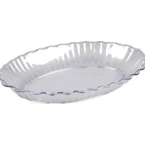 Oval Deli Platter - 11 5/16 x 15 3/16" Clear - cozylivehome.com | we sell a wide range of comfortable household items* Serveware