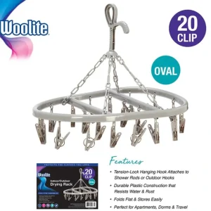 OVAL-20CLIP HANGING DRYER RACK #2637 - cozylivehome.com | we sell a wide range of comfortable household items* Housewares