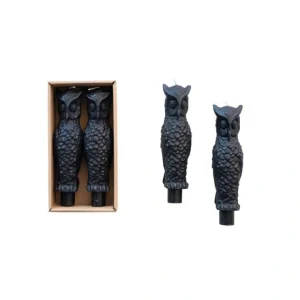 Owl Taper Candle - cozylivehome.com | we sell a wide range of comfortable household items* Shop All