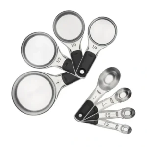 OXO GG 8 PIECE STAINLESS STEEL MEASURING CUPS AND SPOONS SET - cozylivehome.com | we sell a wide range of comfortable household items* Housewares