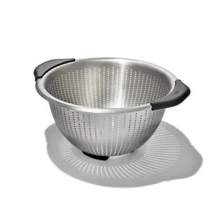 OXO Good Grips 5 Qt. Colander in Stainless Steel - cozylivehome.com | we sell a wide range of comfortable household items* Shop All