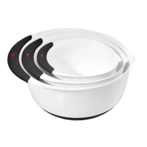 Shop All^OXO 3pc Plastic Mixing Bowl Set w/ Black Handles - cozylivehome.com | we sell a wide range of comfortable household items