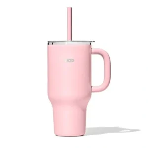 OXO STRIVE XL TUMBLER WITH HANDLE - 32 OZ - ROSE QUARTZ - cozylivehome.com | we sell a wide range of comfortable household items* Housewares