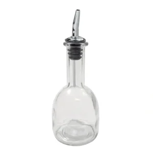 10 OZ CLEAR GLASS BOTTLE WITH POURER - cozylivehome.com | we sell a wide range of comfortable household items* Housewares