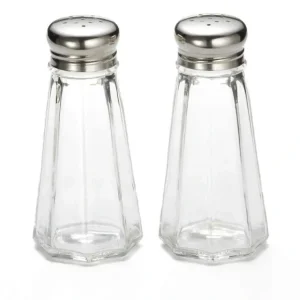 3 OZ PANELED SALT & PEPPER SHAKERS, SET OF 2 - cozylivehome.com | we sell a wide range of comfortable household items* Housewares