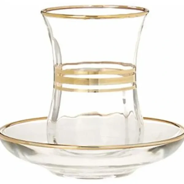 Shop All^4OZ Set of 6 LAV Glasses with Gold - cozylivehome.com | we sell a wide range of comfortable household items