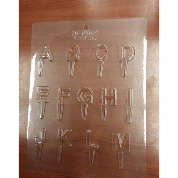Shop All^#90-p9661 LETTER A-M CHOCOPICK CHOCOLATE MOLD - cozylivehome.com | we sell a wide range of comfortable household items