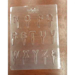 Shop All^#90-P9662 LETTER N-Z CHOCOPICK CHOCOLATE MOLD - cozylivehome.com | we sell a wide range of comfortable household items