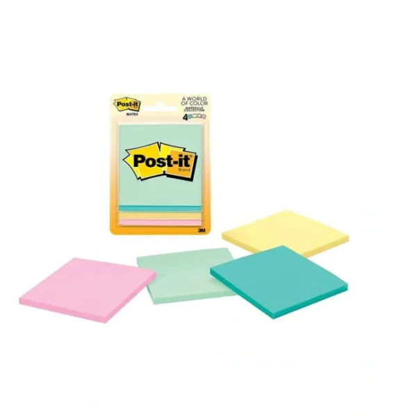 Shop All^4 Pack Pastel Post-It Notes - cozylivehome.com | we sell a wide range of comfortable household items