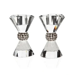 Shop All^15668 3.5" Pagent Crystal Candlestick Set - cozylivehome.com | we sell a wide range of comfortable household items