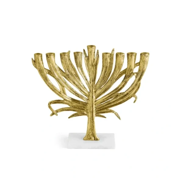 Shop All^174969 PALM MENORAH Gold - cozylivehome.com | we sell a wide range of comfortable household items