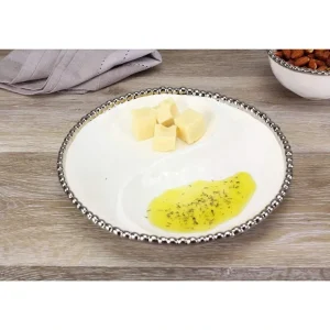 Pampa Bay Small 2-Section Platter CER-2427-W - cozylivehome.com | we sell a wide range of comfortable household items* Giftware