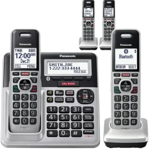 Panasonic DECT 6.0 Bluetooth 4-Handset Phone Bundle (KX-TG994) - cozylivehome.com | we sell a wide range of comfortable household items* Shop All