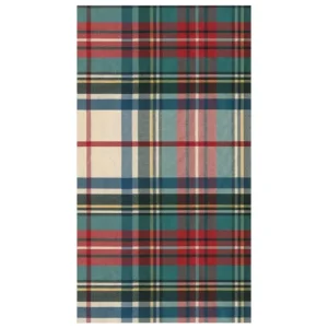 PAPER GUEST TOWEL DRESS STUART TARTAN - cozylivehome.com | we sell a wide range of comfortable household items* Shop All