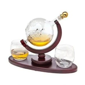 49982 3pc GLOBE WHISKEY SET - cozylivehome.com | we sell a wide range of comfortable household items* Giftware