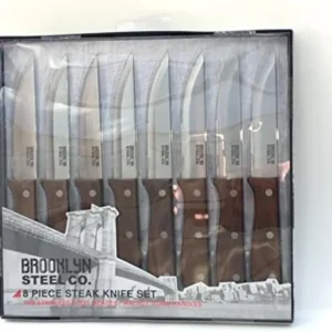 8pc Jumbo Steak Knives Walnut - cozylivehome.com | we sell a wide range of comfortable household items* Housewares
