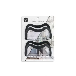 2pc Sponge Holder - Onyx - cozylivehome.com | we sell a wide range of comfortable household items* Housewares