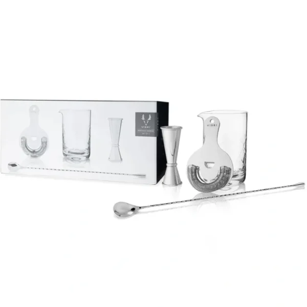 Shop All^4Pc Stainless Steel Mixologist Barware Set by Viski - cozylivehome.com | we sell a wide range of comfortable household items