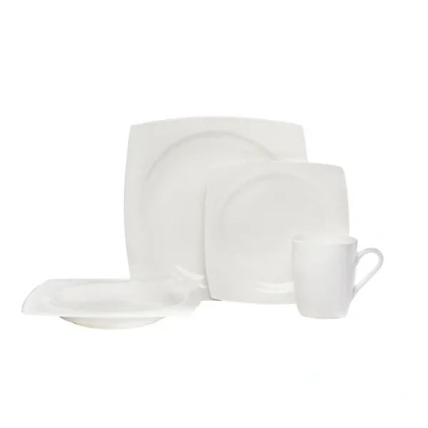 Shop All^62088 16PC STRAIGHT SQUARE DINNERSET - cozylivehome.com | we sell a wide range of comfortable household items