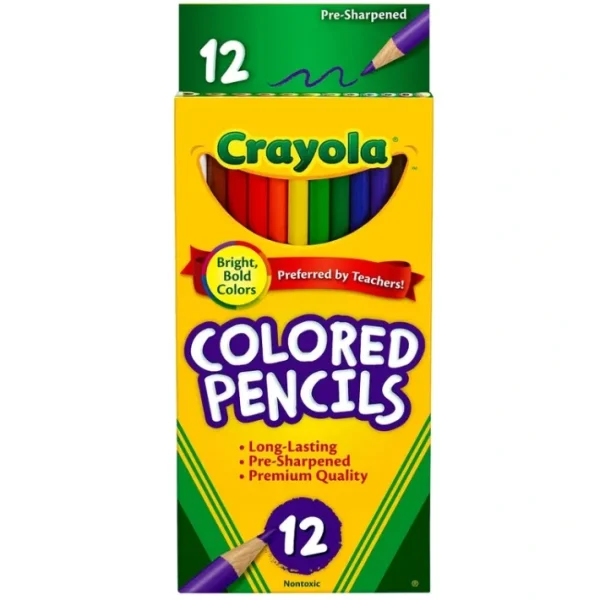 Shop All^12 Pck Crayloa Color Pencils - cozylivehome.com | we sell a wide range of comfortable household items