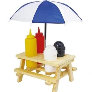 Picnic Table with Umbrella Condiment Set - cozylivehome.com | we sell a wide range of comfortable household items* Shop All