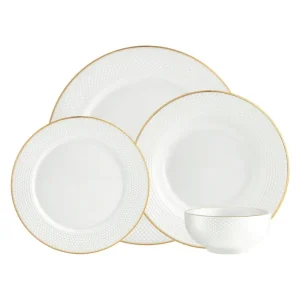 Shop All^82868 PIQUE GOLD Service for 4 - cozylivehome.com | we sell a wide range of comfortable household items