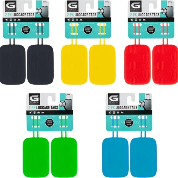 Shop All^2PK Embossed Silicone ID Tag- Asst. - cozylivehome.com | we sell a wide range of comfortable household items