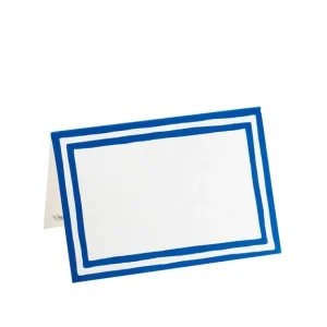 PLACE CARD BLUE STRIPE - cozylivehome.com | we sell a wide range of comfortable household items* Shop All