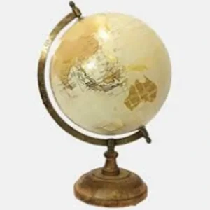 18484 PLASTIC, 13" DECORATIVE GLOBE, GOLD - cozylivehome.com | we sell a wide range of comfortable household items* Giftware