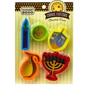 Plastic Cookie Cutters - Chanukah Set 5pc. - cozylivehome.com | we sell a wide range of comfortable household items* Shop All