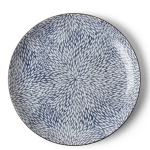 PLATE 10" AIZOME MUMS - cozylivehome.com | we sell a wide range of comfortable household items* Shop All