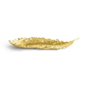 133320 PLUME TRAY GOLDTONE - cozylivehome.com | we sell a wide range of comfortable household items* Giftware