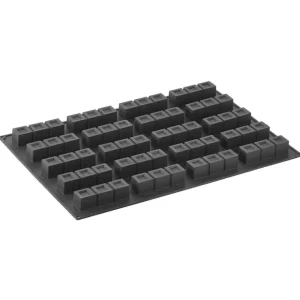 PX015 Pavoni Pavoflex Flexible non-stick mold, TRITTICO, 120x35mm h33mm - cozylivehome.com | we sell a wide range of comfortable household items* Shop All