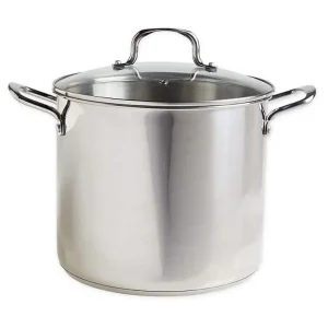 20QT STOCK POT,GLS LID, S/S - cozylivehome.com | we sell a wide range of comfortable household items* Housewares