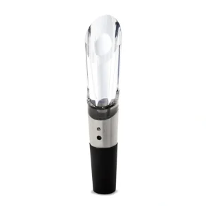 Rabbit W6127 Wine Aerator and Pourer, 1.1 x 1.1 x 5.2 inches, Clear/Stainless Steel - cozylivehome.com | we sell a wide range of comfortable household items* Housewares